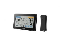Hama Wetterstation Touch Schwarz