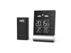 Hama Wetterstation Black Line M Schwarz