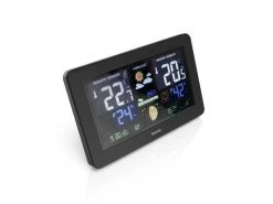 Hama Wetterstation Premium mit LED-Farbdisplay Schwarz -Prüfwerkzeug Verkäufe 140652054 xxl