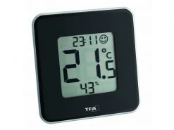 TFA Dostmann Thermo-/Hygrometer STYLE Schwarz