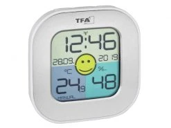 TFA Dostmann Thermo-/Hygrometer FUN, Silber