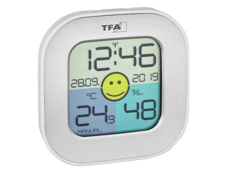 TFA Dostmann Thermo-/Hygrometer FUN, Silber 3 TFA Dostmann Thermo-/Hygrometer FUN, Silber