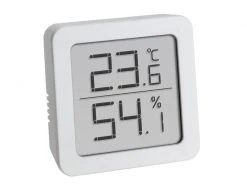 TFA Dostmann Thermo-/Hygrometer Digital, Weiss
