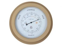 NeXtime Barometer Orchid Ø 22 cm, Braun