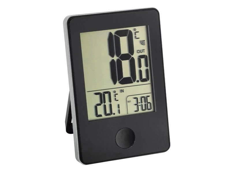 TFA Dostmann Funk-Thermometer POP Schwarz 3 TFA Dostmann Funk-Thermometer POP Schwarz
