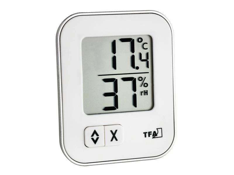 TFA Dostmann Thermo-/Hygrometer MOXX Weiss 3 TFA Dostmann Thermo-/Hygrometer MOXX Weiss