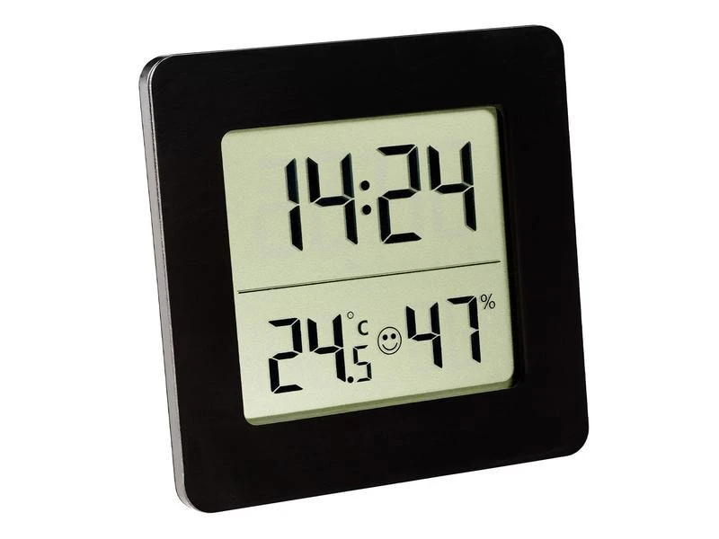 TFA Dostmann Thermo-/Hygrometer Digital Schwarz 4 TFA Dostmann Thermo-/Hygrometer Digital Schwarz – Bild 2