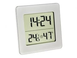 TFA Dostmann Thermo-/Hygrometer Digital Silber