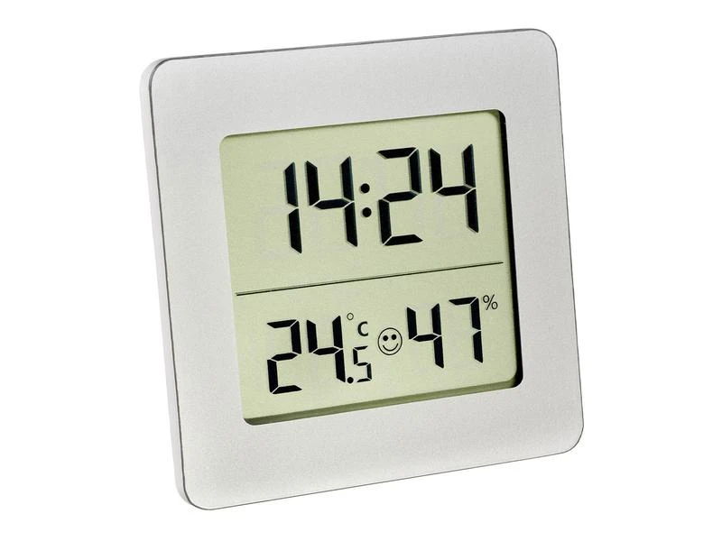 TFA Dostmann Thermo-/Hygrometer Digital Silber 3 TFA Dostmann Thermo-/Hygrometer Digital Silber