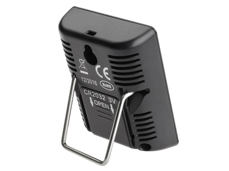 TFA Dostmann Thermo-/Hygrometer Digital Schwarz 4 TFA Dostmann Thermo-/Hygrometer Digital Schwarz – Bild 2