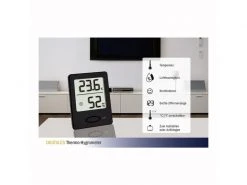 TFA Dostmann Thermo-/Hygrometer Digital Schwarz 11 TFA Dostmann Thermo-/Hygrometer Digital Schwarz -Prüfwerkzeug Verkäufe 204183078 xxl