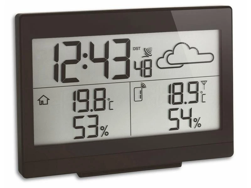 TFA Dostmann Wetterstation Casa 35.1135.01 Schwarz 3 TFA Dostmann Wetterstation Casa 35.1135.01 Schwarz