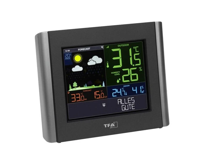 TFA Dostmann Wetterstation View Meteo 35.8000.01 4 TFA Dostmann Wetterstation View Meteo 35.8000.01 – Bild 2