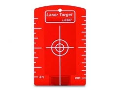 Laserliner Magnet-Zielplatte Rot