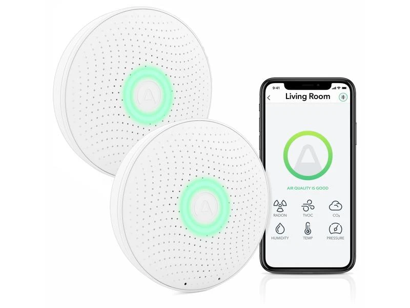 Airthings Radondetektor Wave Plus 2 Stück 4 Airthings Radondetektor Wave Plus 2 Stück – Bild 2