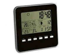 TFA Dostmann Wetterstation Quadro, Schwarz