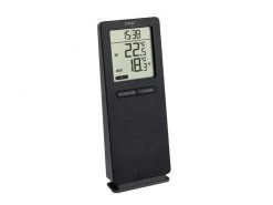 TFA Dostmann Funk-Thermometer NeoLogo, Schwarz