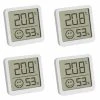 TFA Dostmann Thermo-/Hygrometer Digital, Weiss, 4er Set -Prüfwerkzeug Verkäufe 231050149 xxl