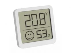 TFA Dostmann Thermo-/Hygrometer Digital, Weiss