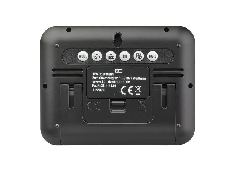 TFA Dostmann Wetterstation Memo, Schwarz 4 TFA Dostmann Wetterstation Memo, Schwarz – Bild 2