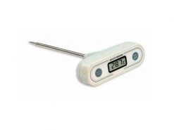 TFA Dostmann Thermometer Digital, T-Form, Weiss