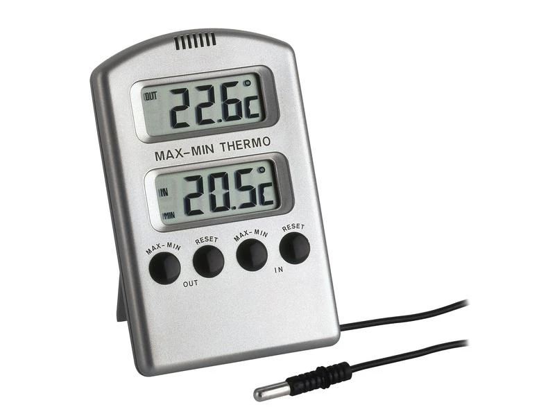 TFA Dostmann Thermometer Digital, Silber / Metallic 3 TFA Dostmann Thermometer Digital, Silber / Metallic