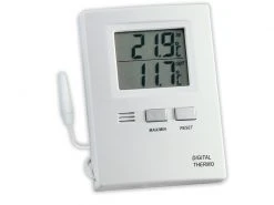 TFA Dostmann Thermometer Digital, Weiss
