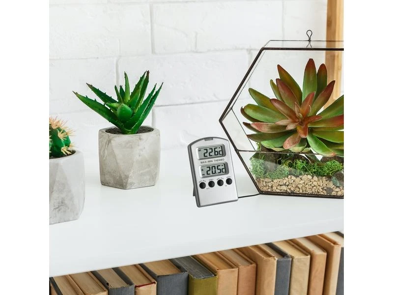 TFA Dostmann Thermometer Digital, Silber / Metallic 4 TFA Dostmann Thermometer Digital, Silber / Metallic – Bild 2