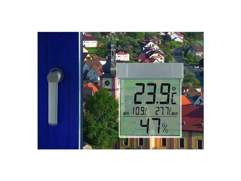 TFA Dostmann Fenster-Thermo-Hygrometer Vision mit grossem Display 4 TFA Dostmann Fenster-Thermo-Hygrometer Vision mit grossem Display – Bild 2
