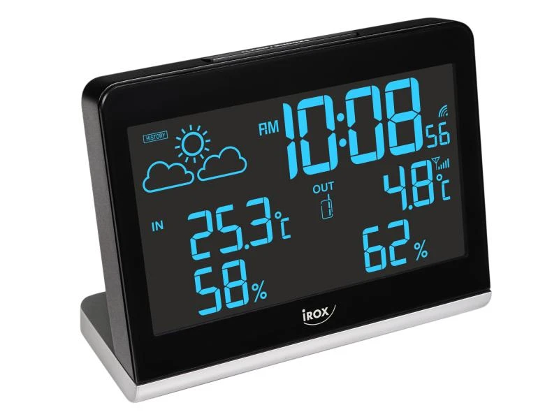 IROX Wetterstation CBR606 Schwarz 3 IROX Wetterstation CBR606 Schwarz