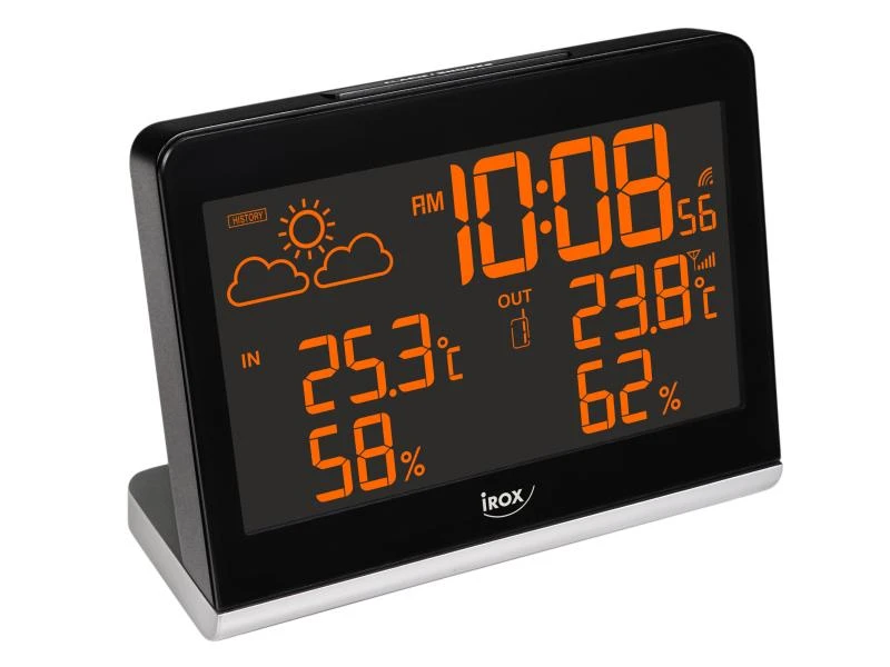 IROX Wetterstation CBR606 Schwarz 5 IROX Wetterstation CBR606 Schwarz – Bild 3