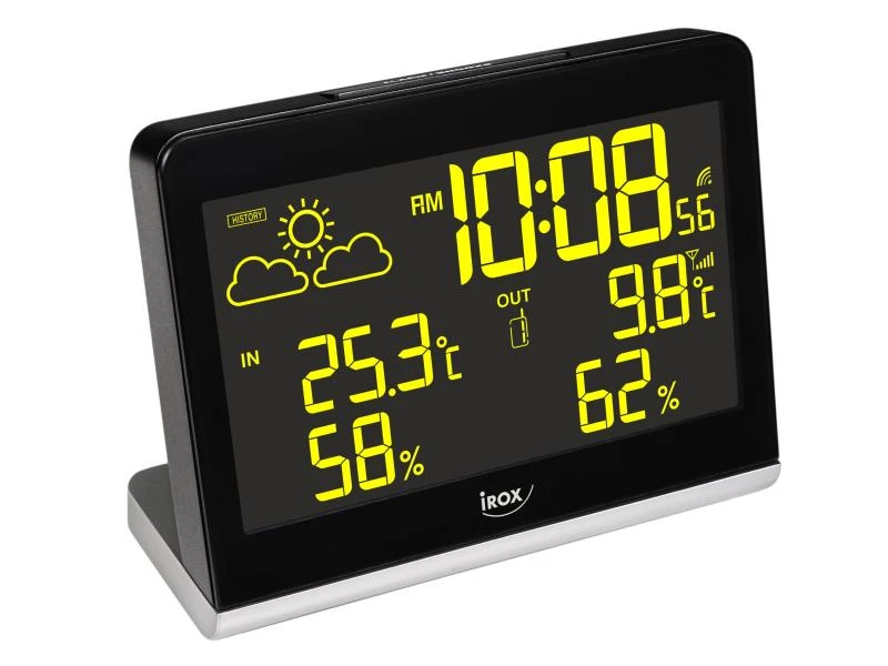 IROX Wetterstation CBR606 Schwarz 7 IROX Wetterstation CBR606 Schwarz – Bild 5