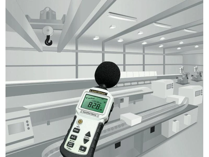 Laserliner Schallpegelmessgerät SoundTest-Master 6 Laserliner Schallpegelmessgerät SoundTest-Master – Bild 4