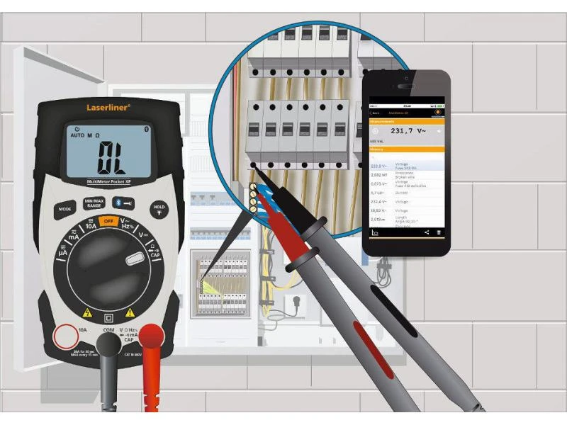 Laserliner Multimeter Pocket XP 6 Laserliner Multimeter Pocket XP – Bild 4