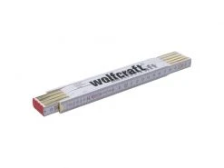 Wolfcraft Doppelmeter 2 m Holz