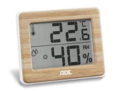 ADE Wetterstation WS1702 Bambus